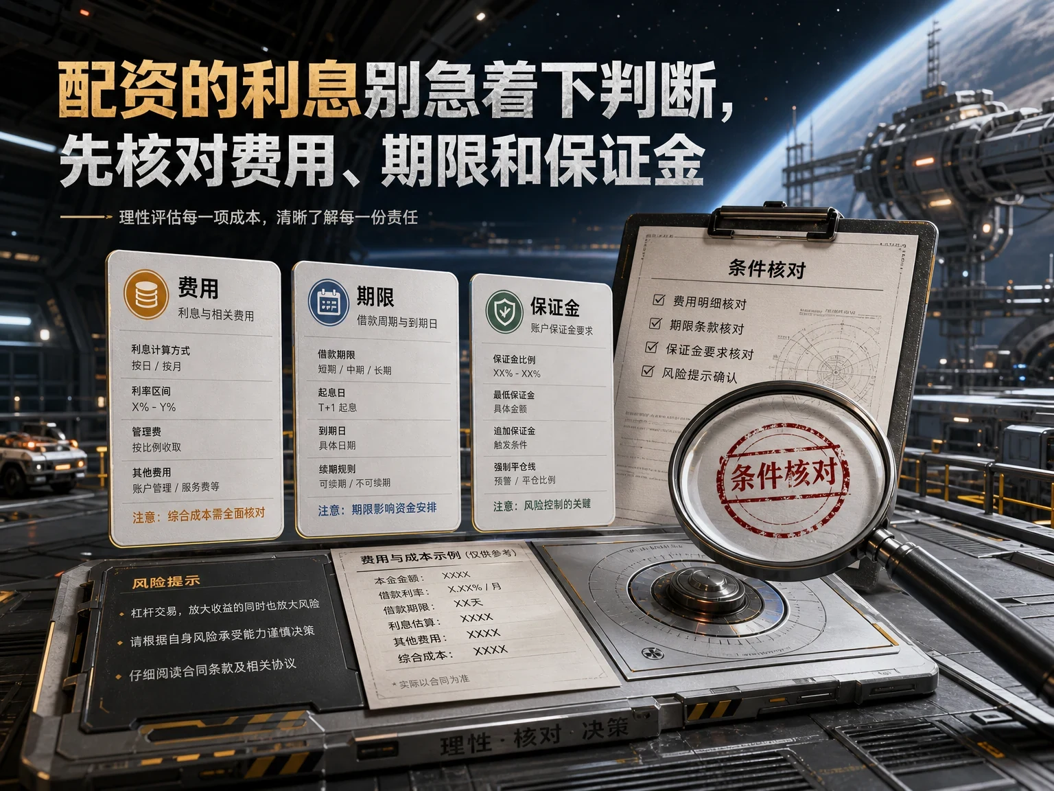 配资的利息别急着下判断,先核对费用、期限和保证金 插图