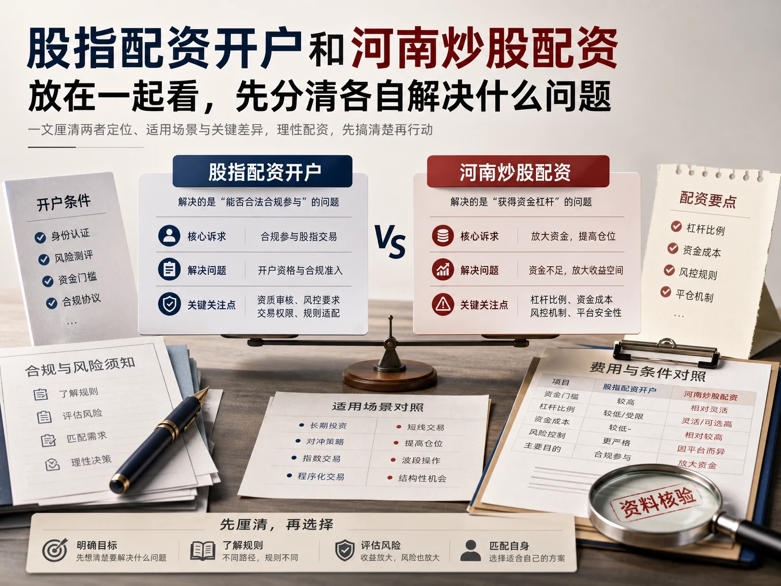 股指配资开户和河南炒股配资放在一起看，先分清各自解决什么问题缩略图