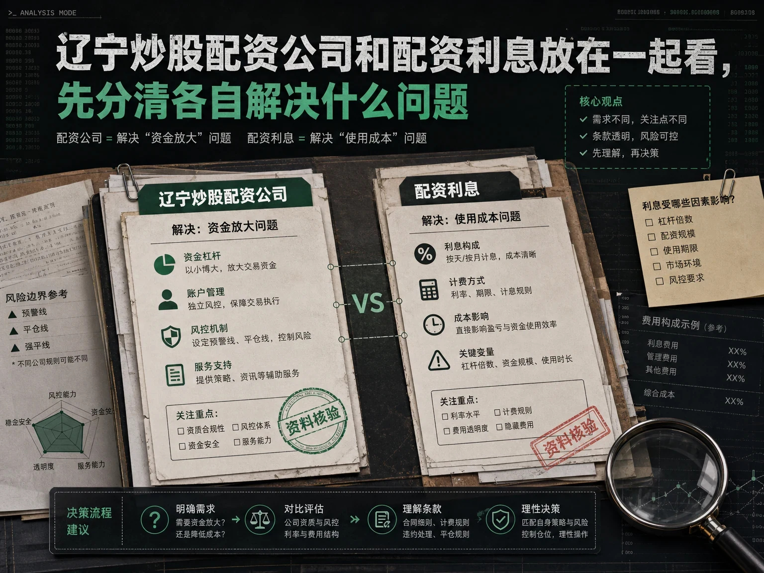 辽宁炒股配资公司和配资利息放在一起看,先分清各自解决什么问题 插图